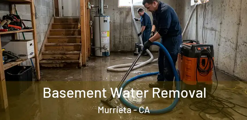Basement Water Removal Murrieta - CA