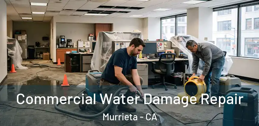  Commercial Water Damage Repair Murrieta - CA