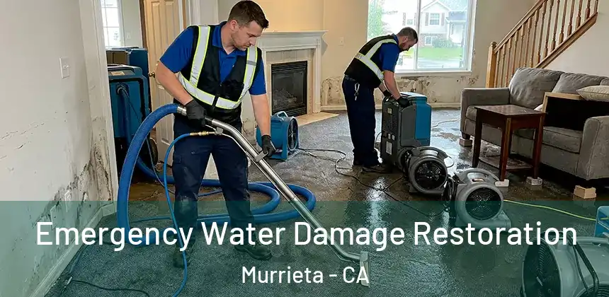  Emergency Water Damage Restoration Murrieta - CA
