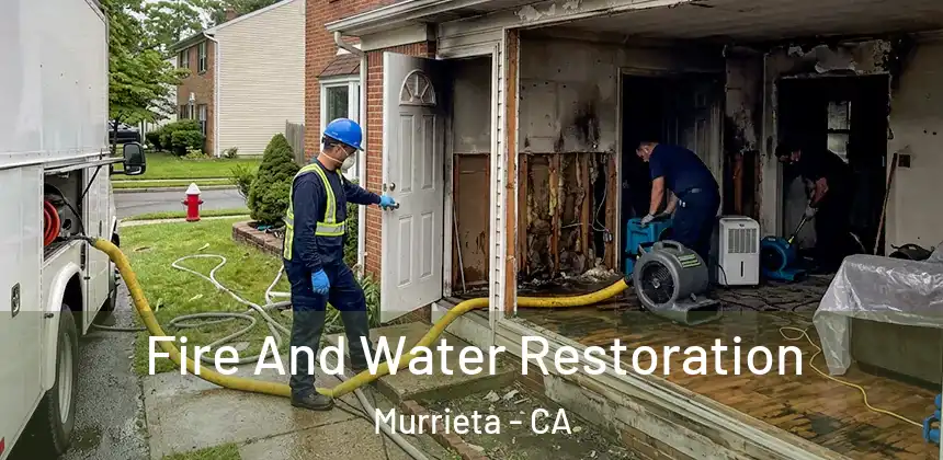  Fire And Water Restoration Murrieta - CA
