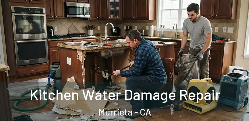  Kitchen Water Damage Repair Murrieta - CA