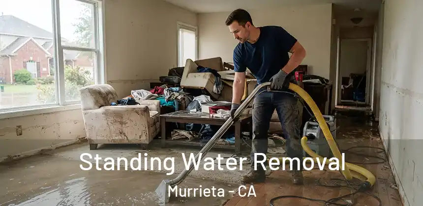 Standing Water Removal Murrieta - CA