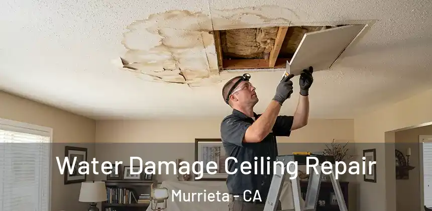  Water Damage Ceiling Repair Murrieta - CA