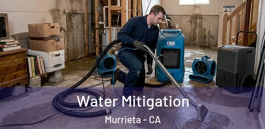 Water Mitigation Murrieta - CA